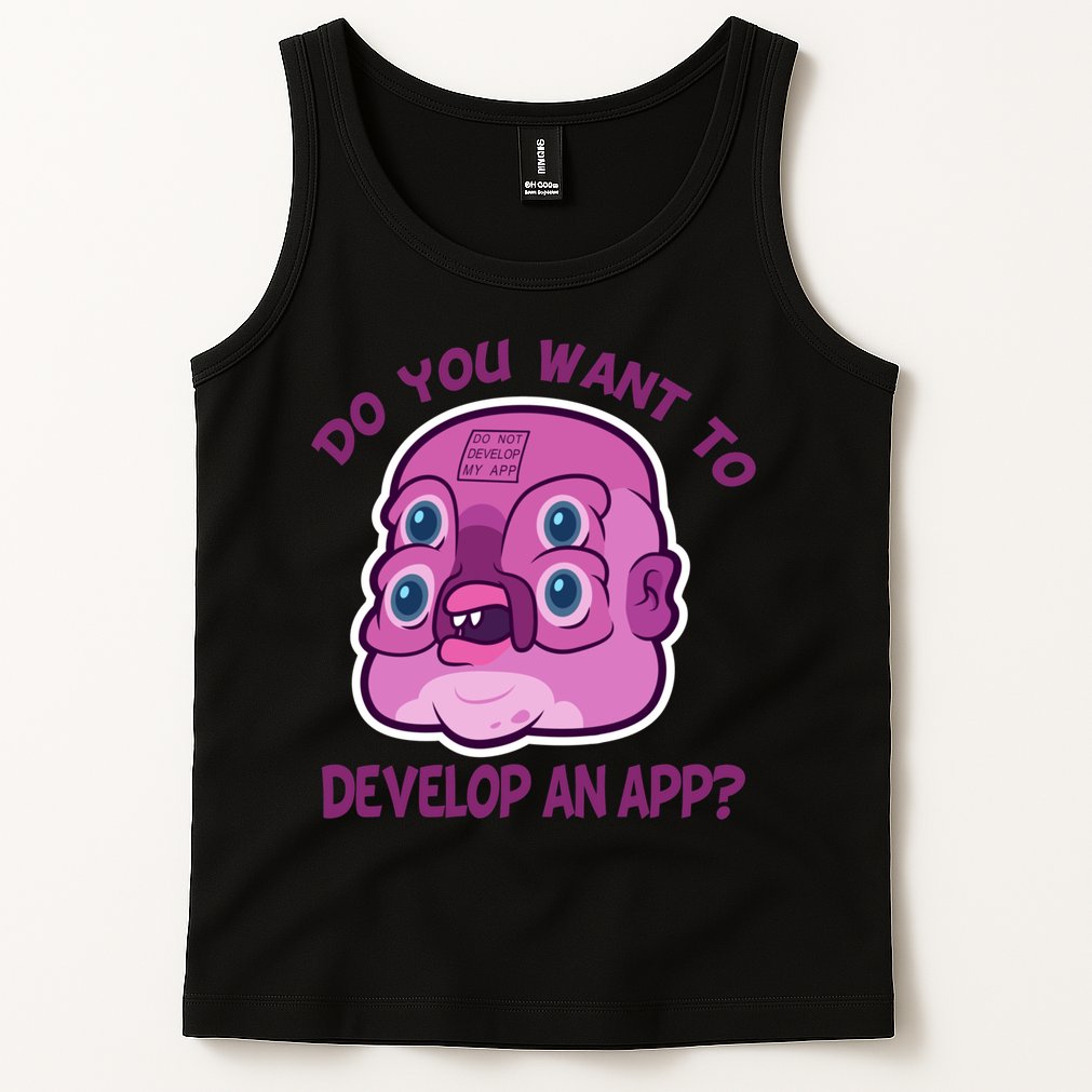 Glootie Do You Want To Develop An App Tank Top