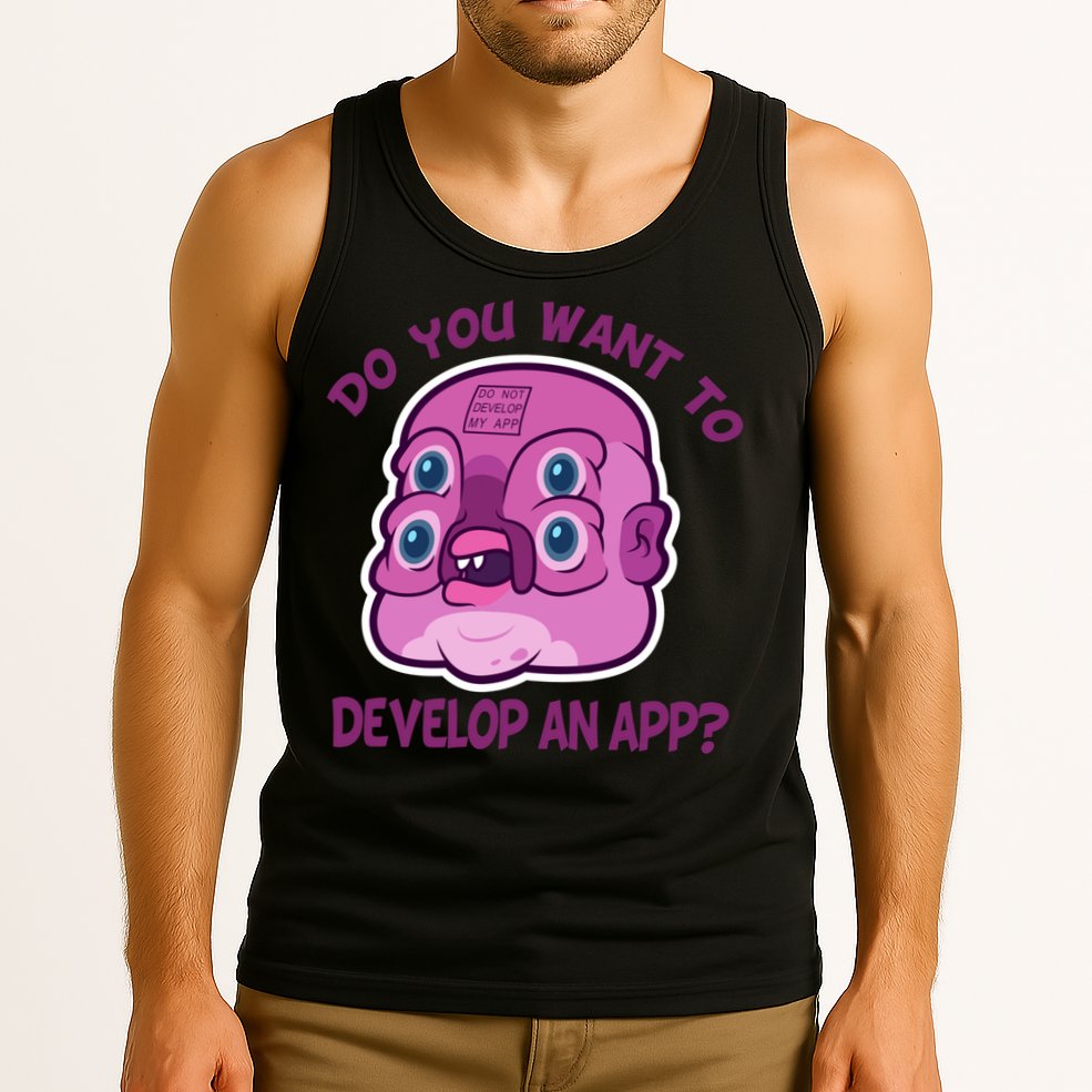 Glootie Do You Want To Develop An App Tank Top
