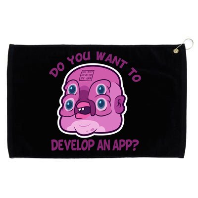 Glootie Do You Want To Develop An App Grommeted Golf Towel