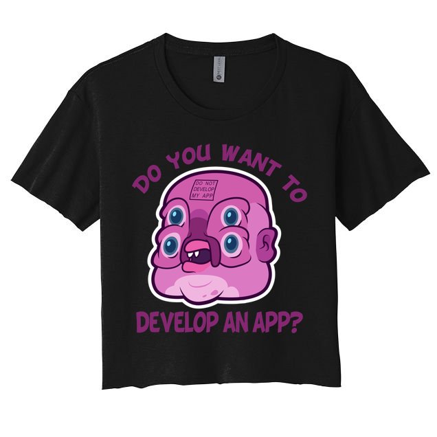 Glootie Do You Want To Develop An App Crop Top