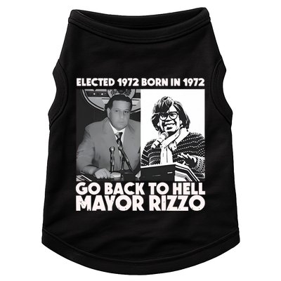 Grimgrimgrim Elected 1972 Born In1972 Go Back To Hell Mayor Rizzo Doggie Tank