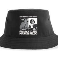 Grimgrimgrim Elected 1972 Born In1972 Go Back To Hell Mayor Rizzo Sustainable Bucket Hat
