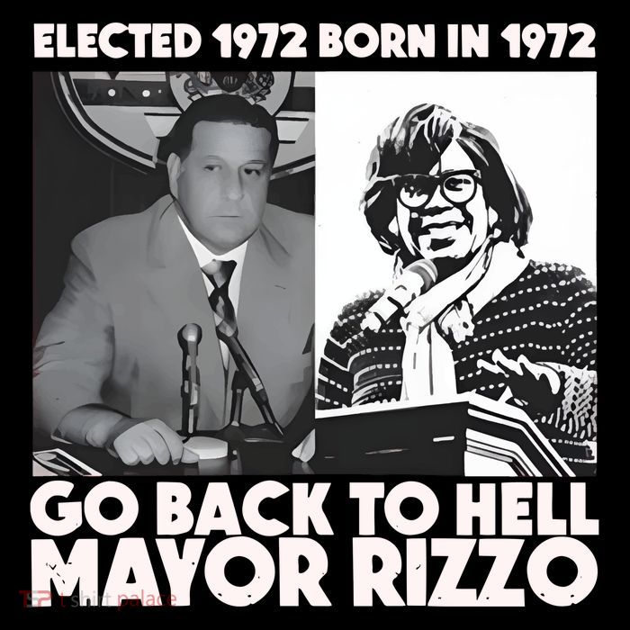 Grimgrimgrim Elected 1972 Born In1972 Go Back To Hell Mayor Rizzo Sustainable Bucket Hat