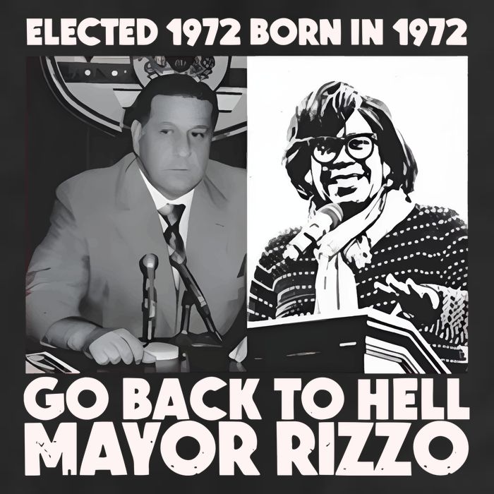 Grimgrimgrim Elected 1972 Born In1972 Go Back To Hell Mayor Rizzo Golf Towel