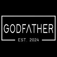 Godfather Est 2024 First Time Godfather FatherS Day 7-Panel Snapback Hat