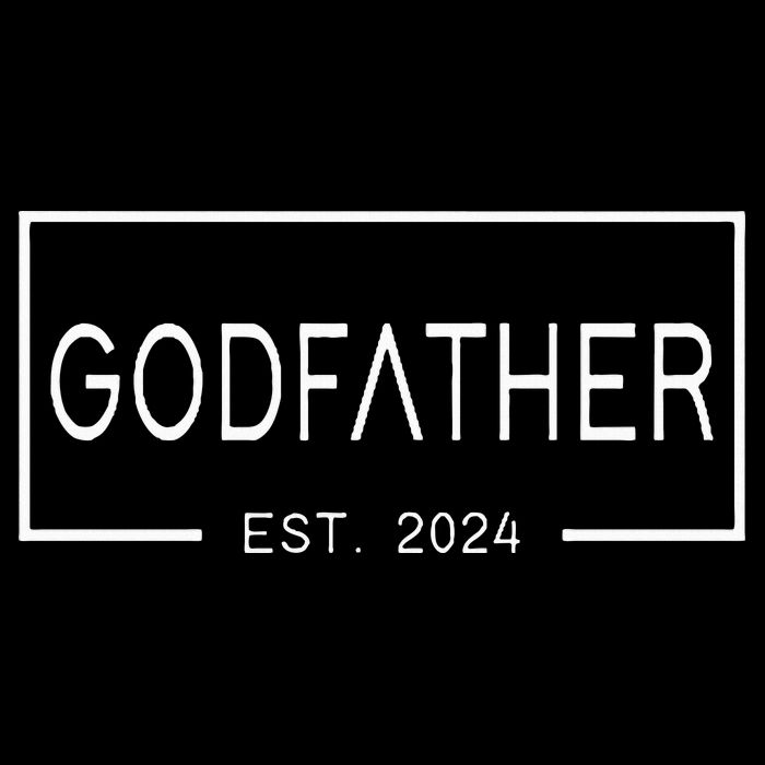 Godfather Est 2024 First Time Godfather FatherS Day Visor