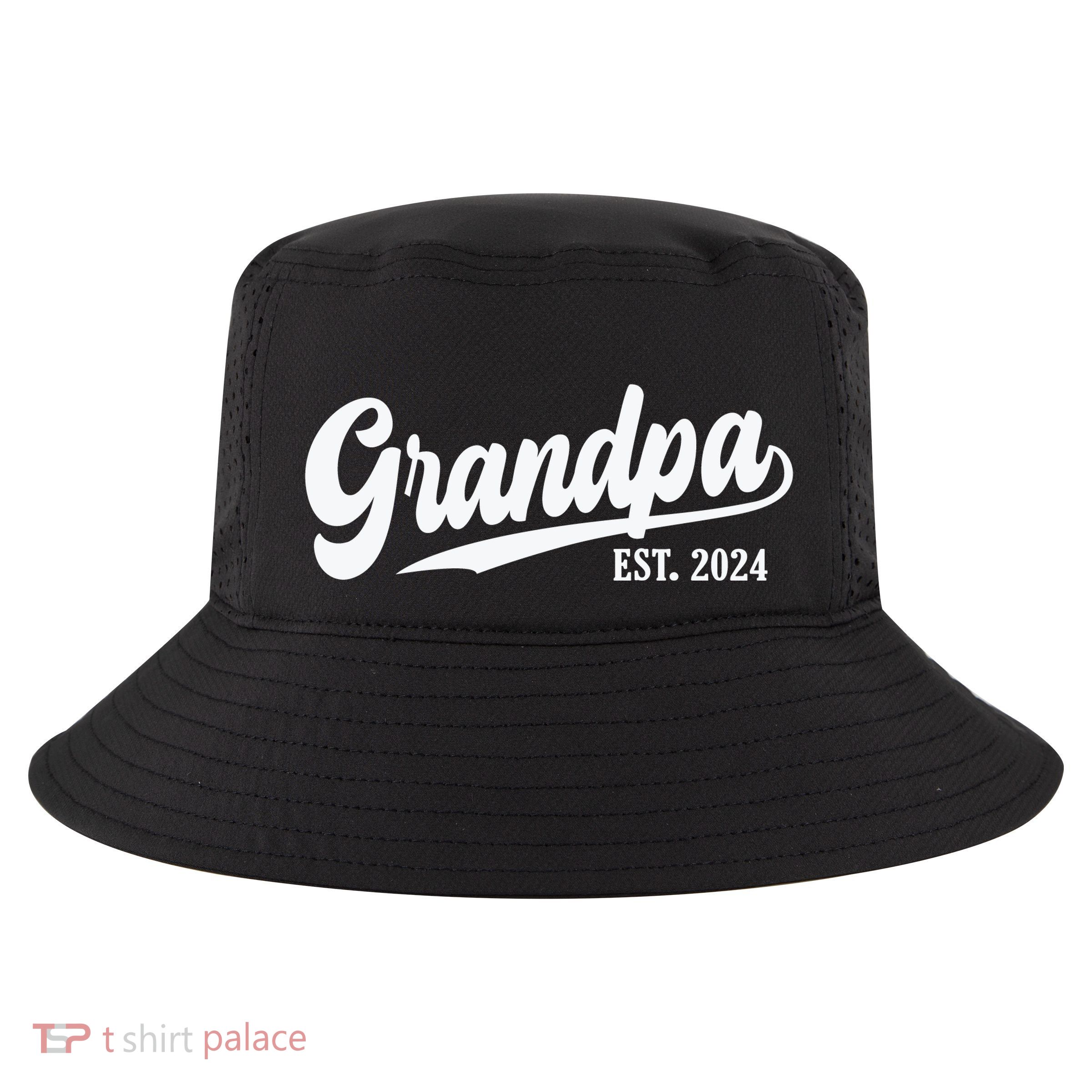 Grandpa Est 2024 Cool Comfort Performance Bucket Hat