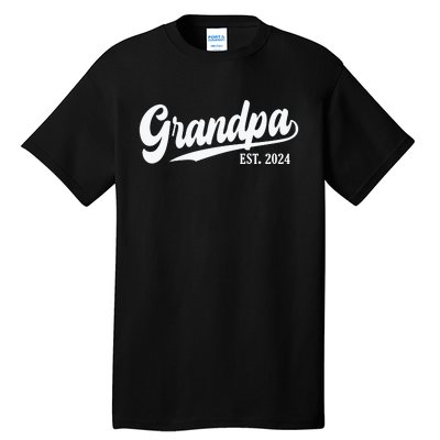 Grandpa Est 2024 Tall T-Shirt