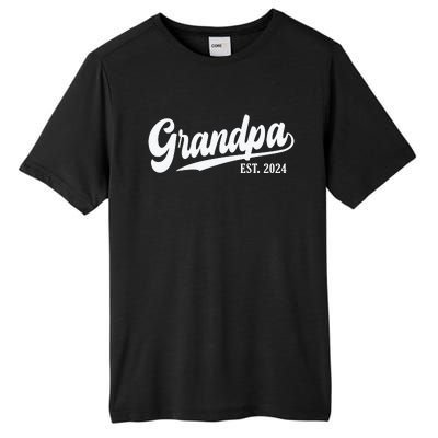 Grandpa Est 2024 Tall Fusion ChromaSoft Performance T-Shirt