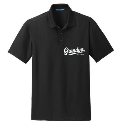 Grandpa Est 2024 Dry Zone Grid Polo