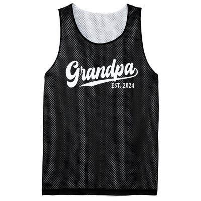 Grandpa Est 2024 Mesh Reversible Basketball Jersey Tank