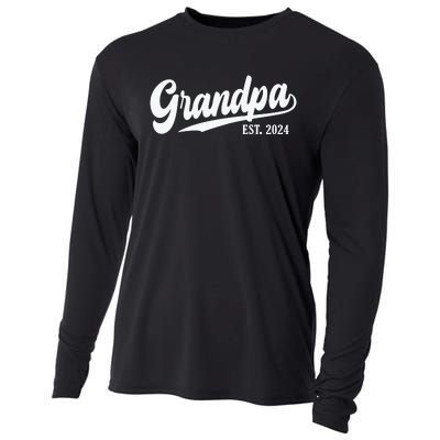 Grandpa Est 2024 Cooling Performance Long Sleeve Crew