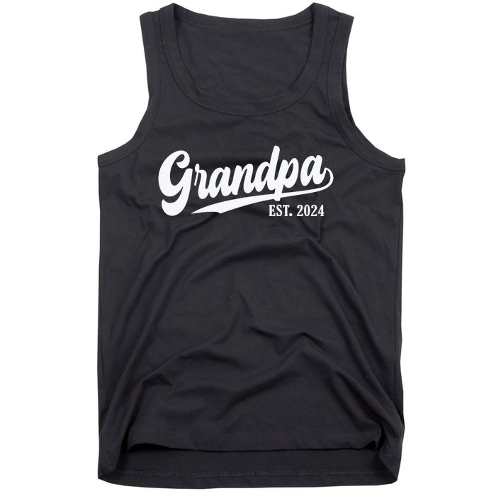 Grandpa Est 2024 Tank Top