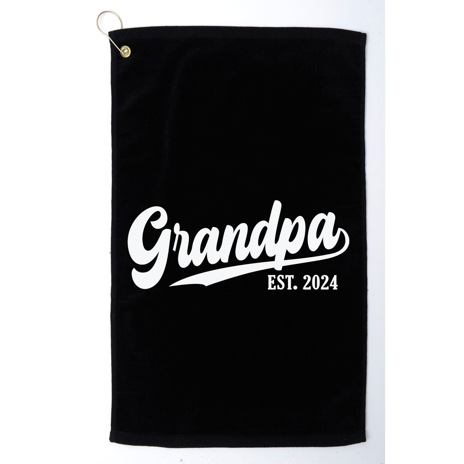 Grandpa Est 2024 Golf Towel