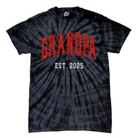 Grandpa Est 2025 Tie-Dye T-Shirt