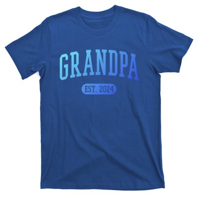 Grandpa Est 2024 Vintage Funny Gift T-Shirt