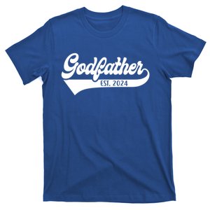 Godfather Est 2024 New Godfather Funny FatherS Day Gift T-Shirt