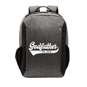 Godfather Est 2024 New Godfather Funny FatherS Day Gift Vector Backpack