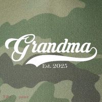 Grandma Est 2025 Baseball Team Font Legacy Tie Dye Trucker Hat