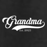 Grandma Est 2025 Baseball Team Font 7 Panel Mesh Trucker Snapback Hat