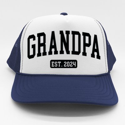 Grandpa Est. 2024 Trucker Hat