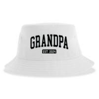 Grandpa Est. 2024 Sustainable Bucket Hat