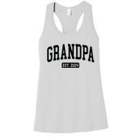 Grandpa Est. 2024 Women's Racerback Tank