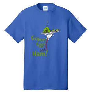 Green Eggs And Ham Title Tall T-Shirt