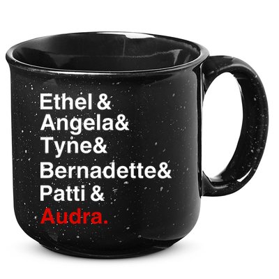 Gypsy Ethel Angela Tyne Bernadette Patti Audra 15oz Campfire Ceramic Mug