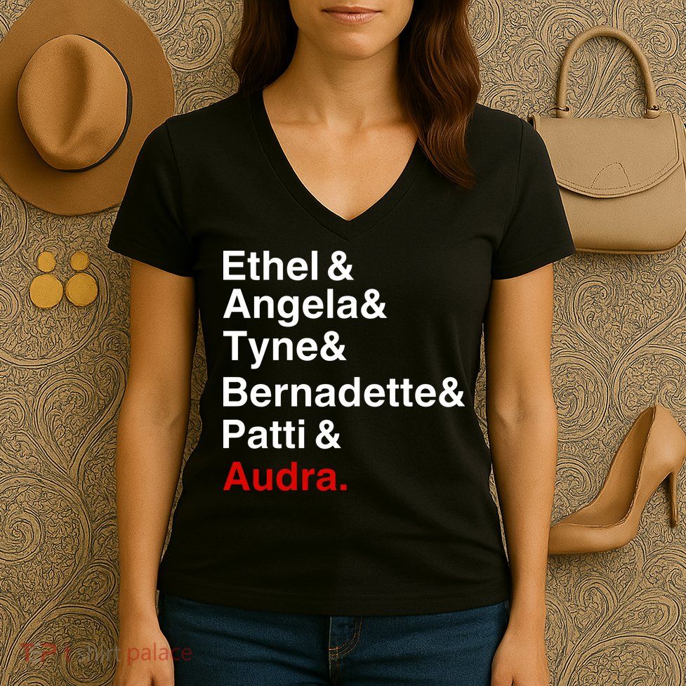 Gypsy Ethel Angela Tyne Bernadette Patti Audra Women's V-Neck T-Shirt