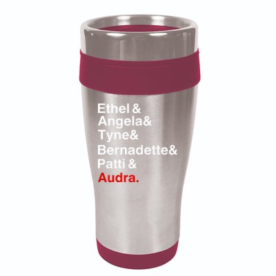 Gypsy Ethel Angela Tyne Bernadette Patti Audra 16oz Travel Tumbler