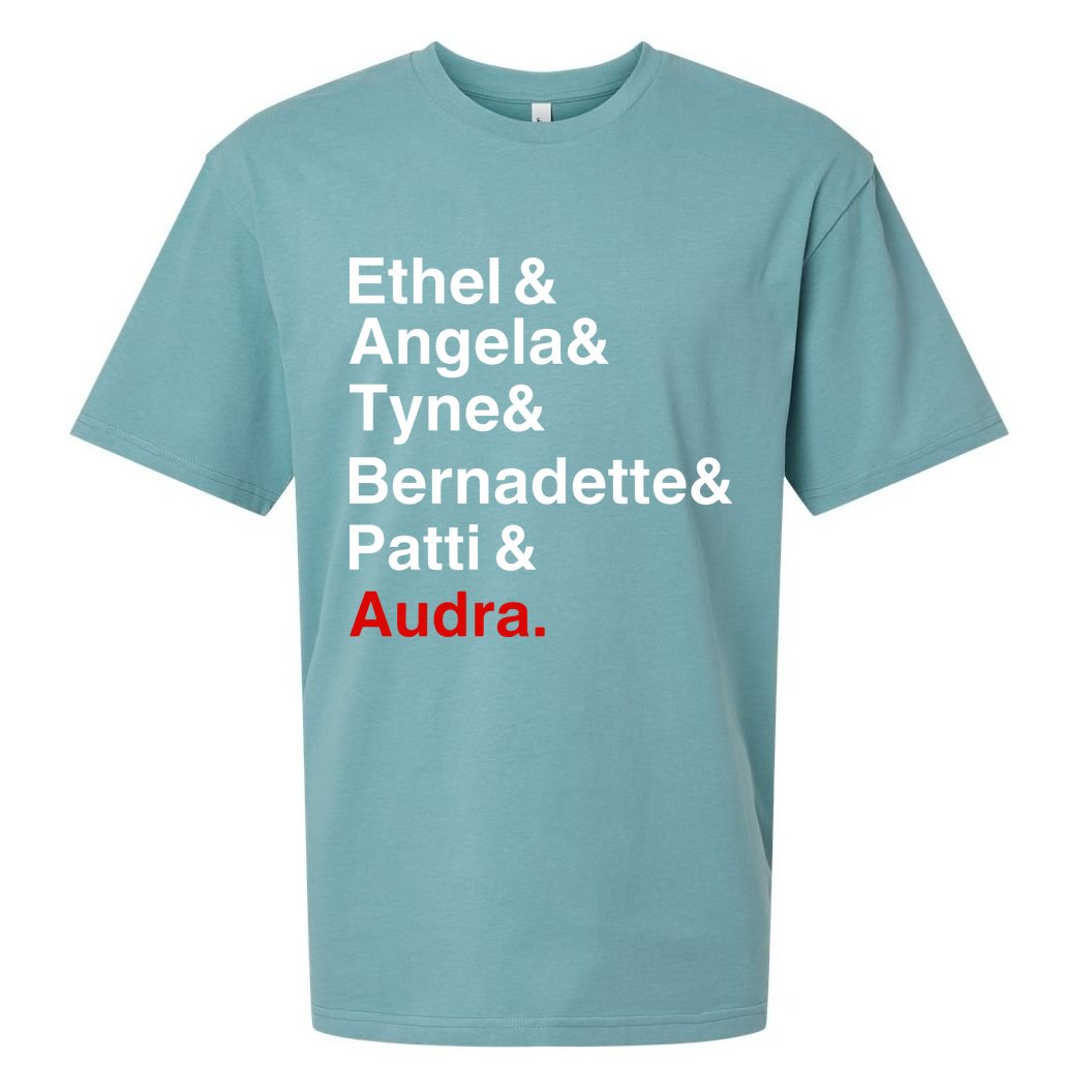 Gypsy Ethel Angela Tyne Bernadette Patti Audra Sueded Cloud Jersey T-Shirt