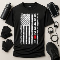Gear Shift Racing Flag Neutral Cooling Performance Crew T-Shirt