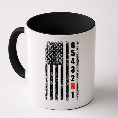 Gear Shift Racing Flag Neutral Mug