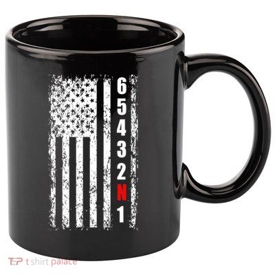 Gear Shift Racing Flag Neutral 11oz C Handle Ceramic Mug