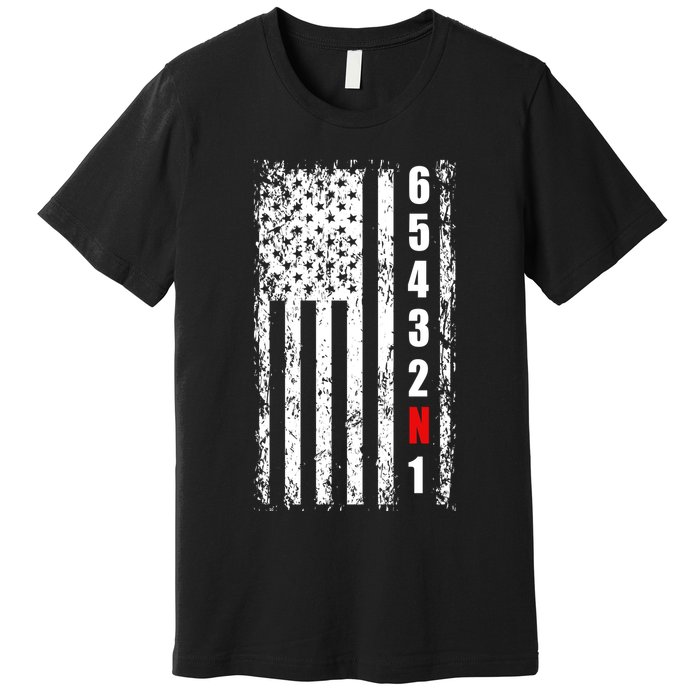 Gear Shift Racing Flag Neutral Premium T-Shirt