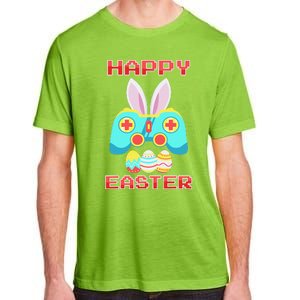 Gamer Easter Bunny Controller Easter Day Adult ChromaSoft Performance T-Shirt