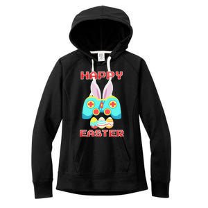 Gamer Easter Bunny Controller Easter Day Women's Fleece Hoodie