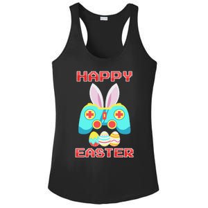 Gamer Easter Bunny Controller Easter Day Ladies PosiCharge Competitor Racerback Tank