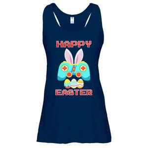 Gamer Easter Bunny Controller Easter Day Ladies Essential Flowy Tank