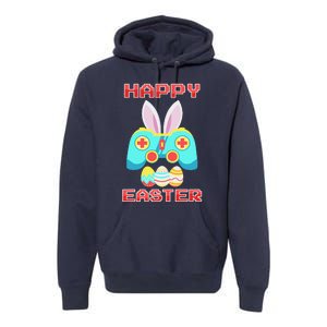 Gamer Easter Bunny Controller Easter Day Premium Hoodie