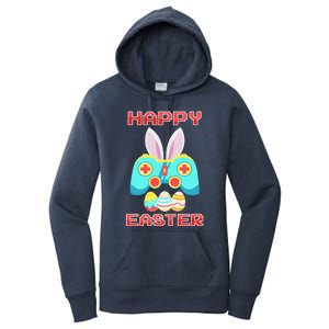 Gamer Easter Bunny Controller Easter Day Women's Pullover Hoodie