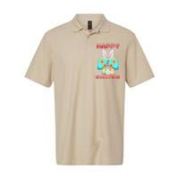 Gamer Easter Bunny Controller Easter Day Softstyle Adult Sport Polo