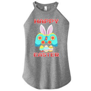 Gamer Easter Bunny Controller Easter Day Women's Perfect Tri Rocker Tank