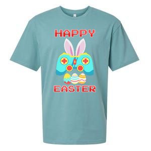 Gamer Easter Bunny Controller Easter Day Sueded Cloud Jersey T-Shirt