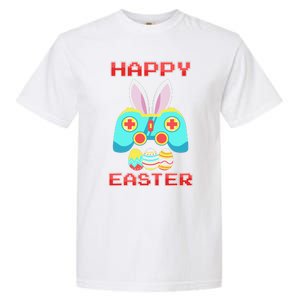 Gamer Easter Bunny Controller Easter Day Garment-Dyed Heavyweight T-Shirt