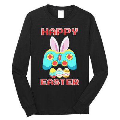 Gamer Easter Bunny Controller Easter Day Long Sleeve Shirt