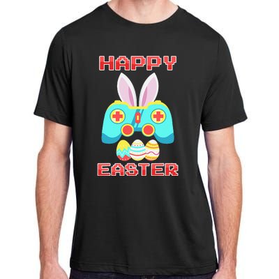 Gamer Easter Bunny Controller Easter Day Adult ChromaSoft Performance T-Shirt