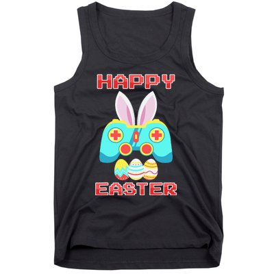 Gamer Easter Bunny Controller Easter Day Tank Top