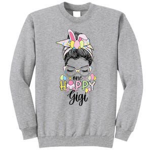 Grandmother Easter Bunny Gigi happy Easter Day Tall Sweatshirt